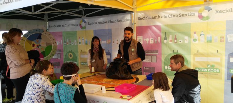 El Consorcio Castelló Nord y Recicla con los Cinco Sentidos aproximan la educación ambiental a cerca de 850 personas durante 2018